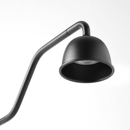 TVÄRDRAG Cabinet lighting, black