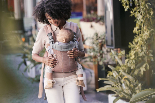 BABYBJORN Baby Carrier Harmony 3D Mesh, Dusty pink