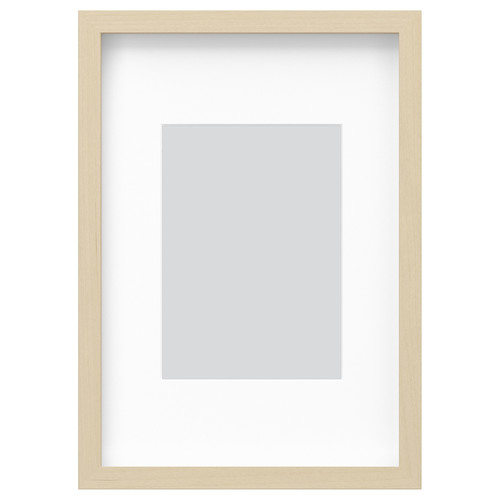 RÖDALM Frame, birch effect, 21x30 cm