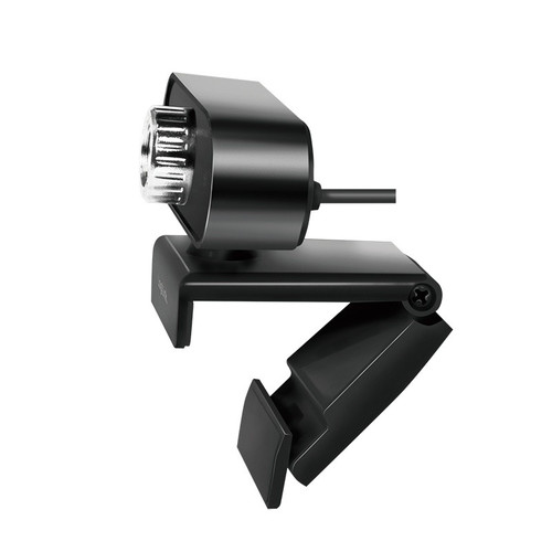 LogiLink HD Webcam with Microphone USB, black