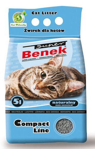 Cat Litter Super Benek Compact (blue) 10L
