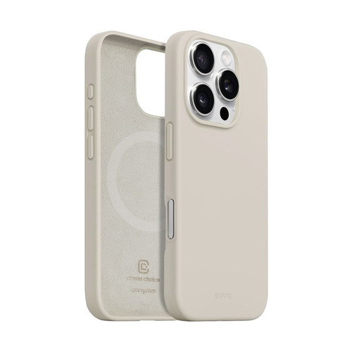 CRONG Phone Case iPhone 16 Pro Max MagSafe Color Cover, beige