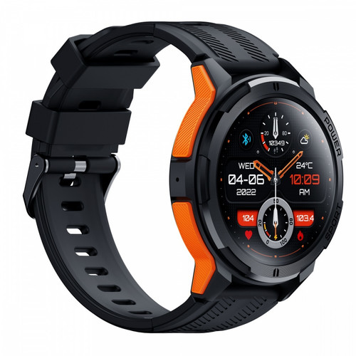 OUKITEL Smartwatch BT10 Rugged, black-orange