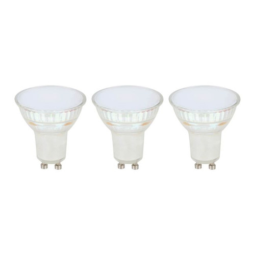 Diall LED Glass Bulb GU10 450 lm 2700 K 100D 3-pack