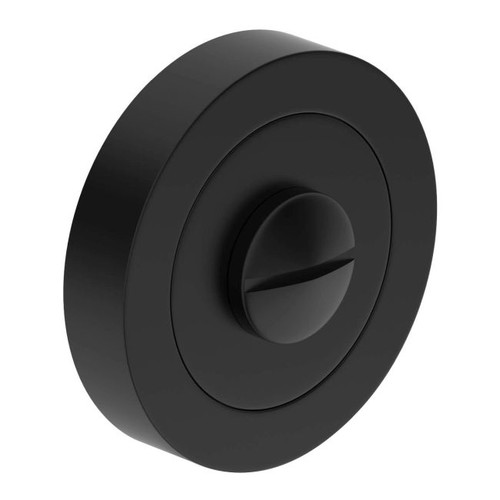 Verso WC Door Escutcheon Astra, black