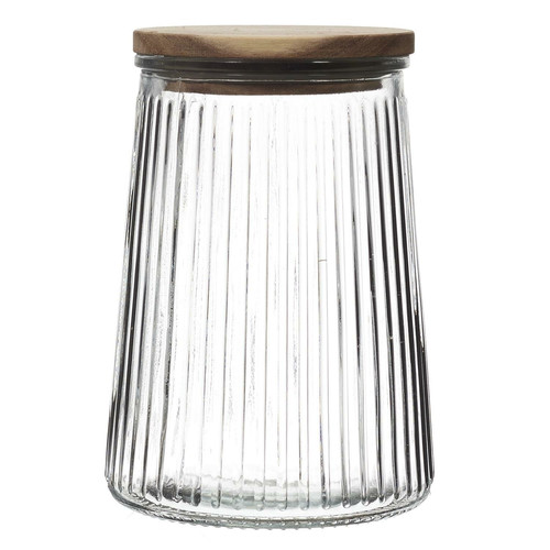 Eco-Friendly Storage Jar Acacia 950 ml