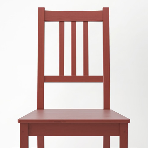 PINNTORP Chair, red stained