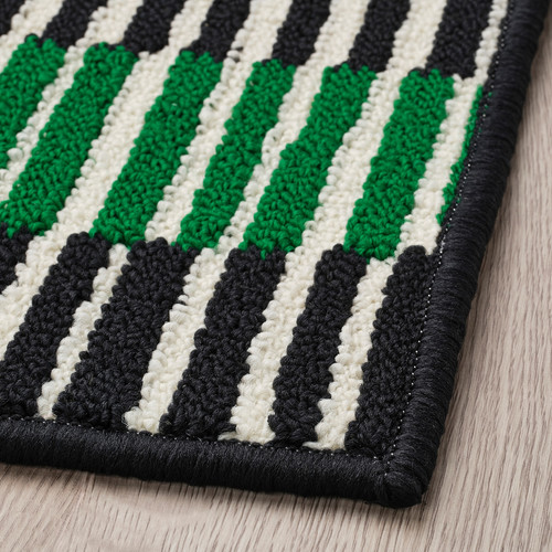 VÄNDPLATS Door mat, multicolour/stripe, 40x60 cm