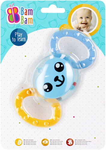 Bam Bam Rattle Monkey 0m+