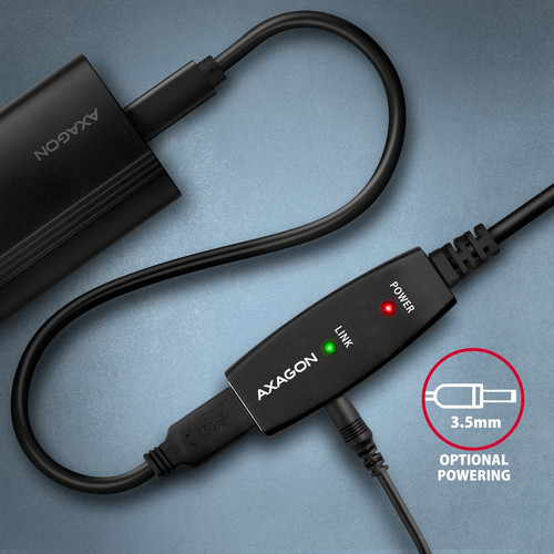 AXAGON USB Cable ADR-210 USB 2.0 A-M -> A-F act 10m