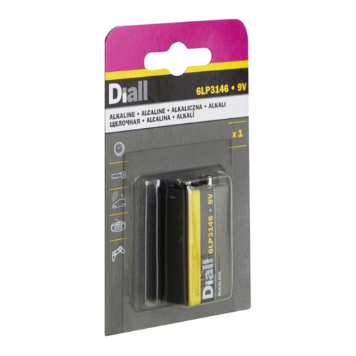 Diall Alkaline Battery 9V