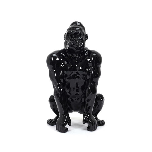 Decoration Gorilla, black