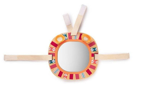 LILLIPUTIENS Set of wooden pendant toys Rhinoceros Marius 9m+