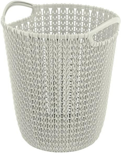 Curver Paper Waste Bin Knit 7l, light beige