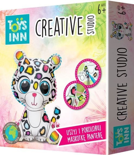 Toys Inn Creative Studio Sew & Colour Soft Toy Panda 6+