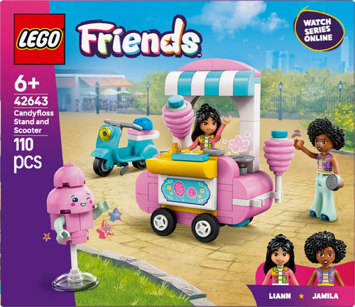 LEGO Friends Cotton Candy Stand and Scooter 6+