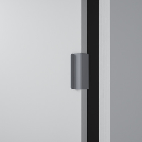 SPIKSMED Storage combination, light grey, 155x32x96 cm
