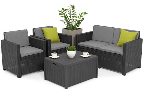 Outdoor Furniture Set MONACO, graphite