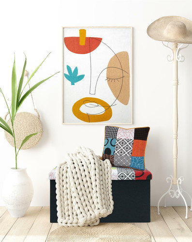 Cotton Rug Arty Colour 50x80cm