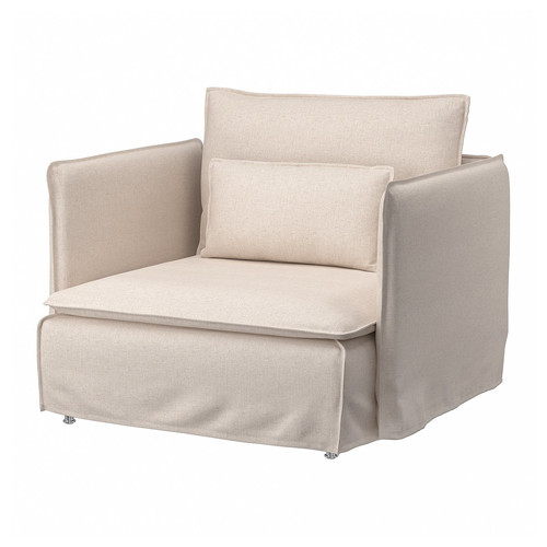 SÖDERHAMN Armchair, Gransel natural colour