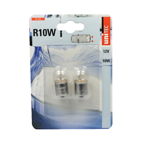 Unitec Car Bulb R10W, 2 pack