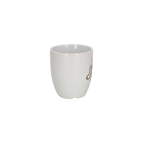 Set of 2 Mugs 150ml Christmas Stockings, white