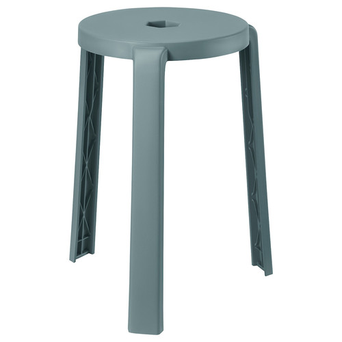 IBBARBO Stool, turquoise