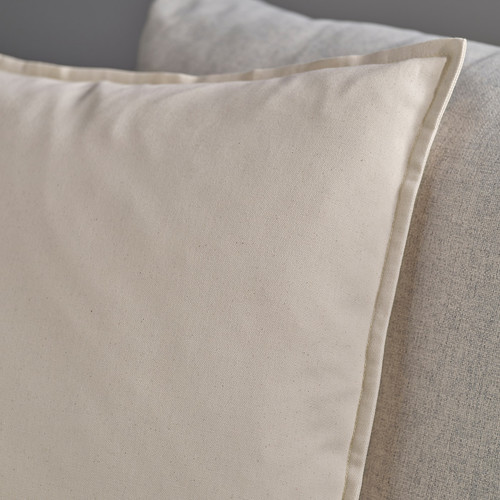 GURLI Cushion cover, unbleached, 65x65 cm