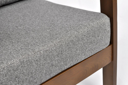 Outdoor Armchair BELLA, brown/graphite