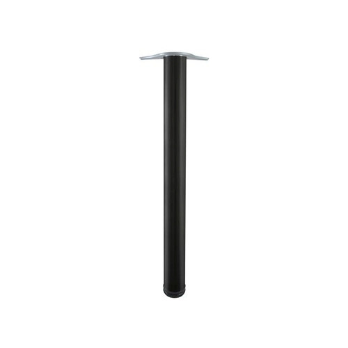 Table Leg 60 x 710 mm, black
