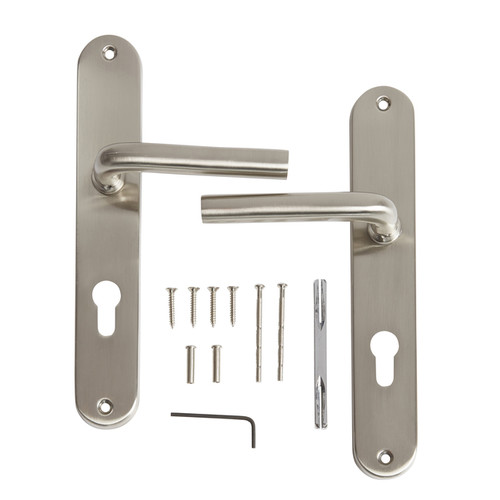 Door Handle Colours Ayen 72mm, nickel satin
