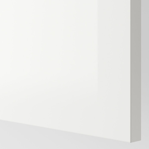 FÖRBÄTTRA Cover panel, high-gloss white, 62x80 cm