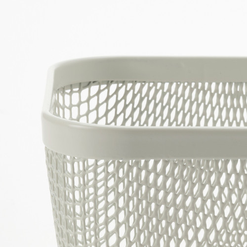 IKEA 365+ Food storage basket, metal/white, 14x14x10 cm