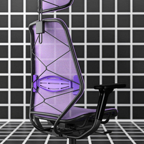 STYRSPEL Gaming chair, purple/black