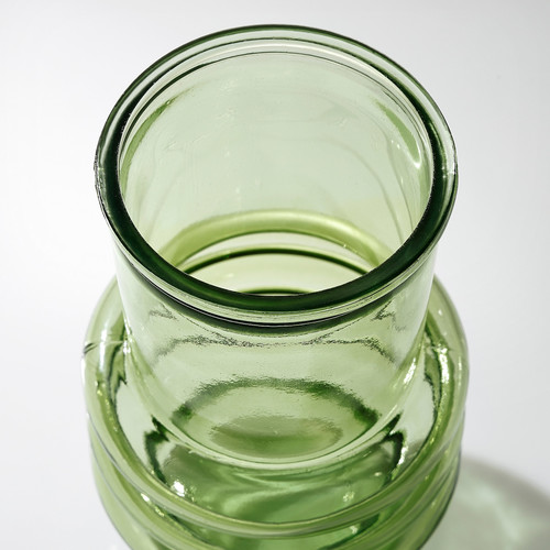 MYRMOSAIK Vase, green, 17 cm