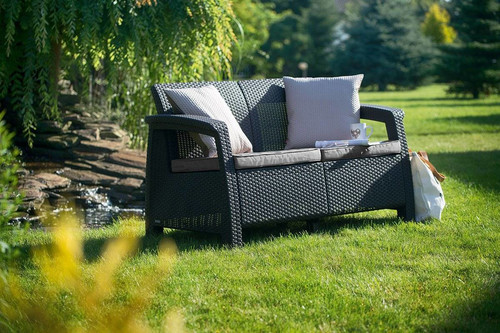 Outdoor Furniture Set CORFU SET, graphite