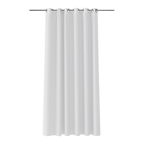 GoodHome Shower Curtain Graphane 180 x 200 cm, white