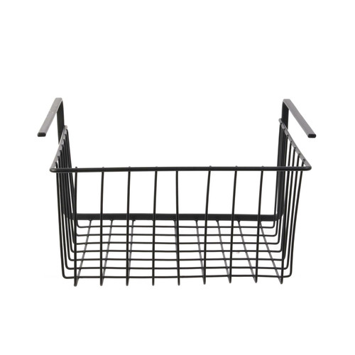 Under-Shelf Wire Basket, size S, black