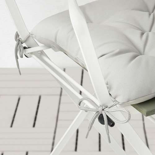 TÄRNÖ Table+2 chairs, outdoor, white/green