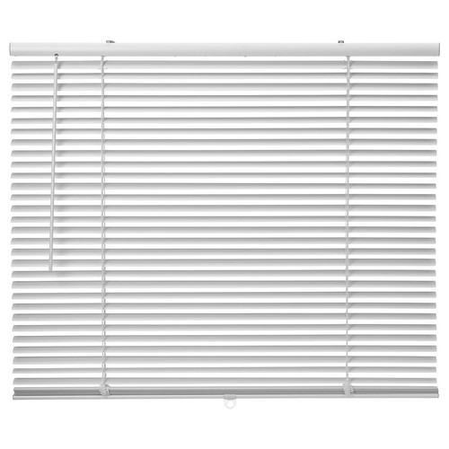 VECKLARFLY Venetian blind, white, 120x155 cm