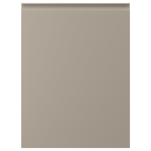 UPPLÖV Door, matt dark beige, 60x80 cm