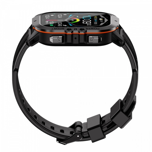 OUKITEL Smartwatch BT20 Rugged, black-orange