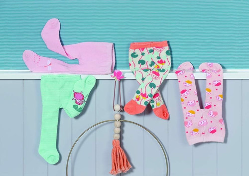Zapf Baby Annabell Tights (2 pack) 43cm, 1pcs, assorted designs, 3+