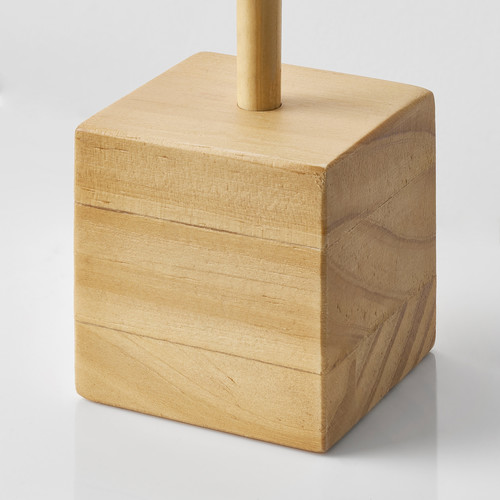 KALKKÄRR Decoration set of 3, bamboo/pine