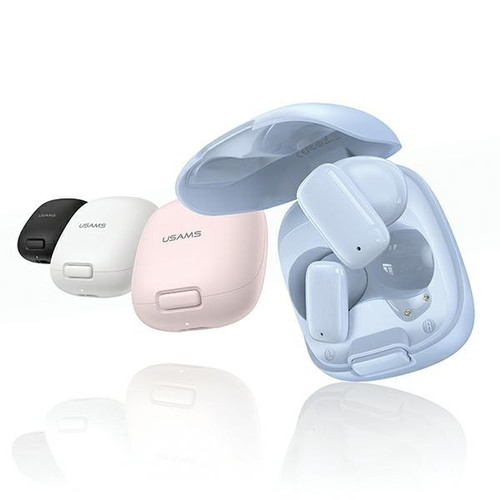 USAMS Bluetooth Headphones Earphones 5.3 TWS ID Series, blue