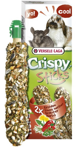 Versele-Laga Crispy Sticks Rabbit & Chinchilla Herbs 110g