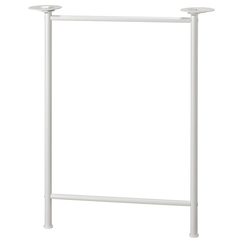 MITTCIRKEL / SPÄND Desk, lively pine effect/white, 120x60 cm
