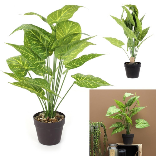 Decorative Artificial Alocasia Plant 55cm