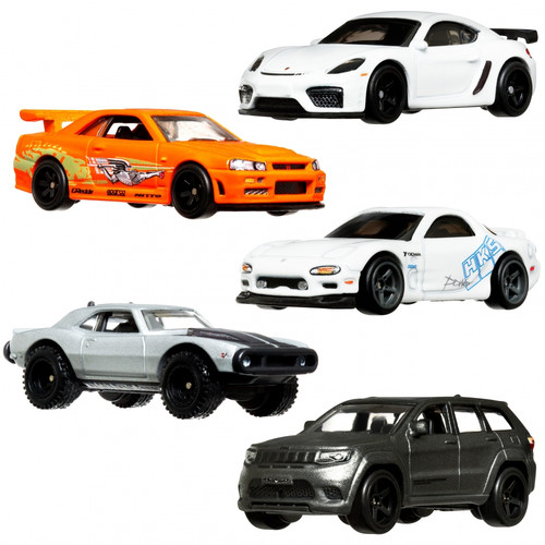 Hot Wheels Premium Fast & Furious 1pc, assorted models, HNW46 3+