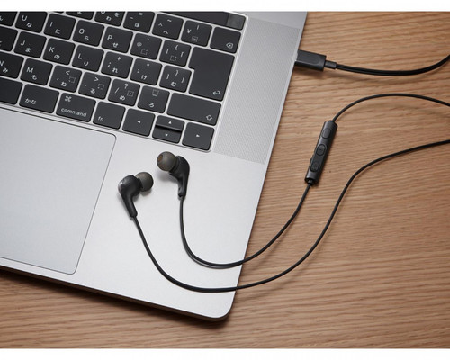 JVC Earphones HA-FR9UC, black